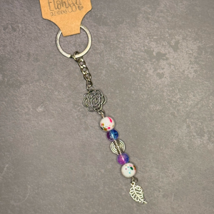 Floral Keychain