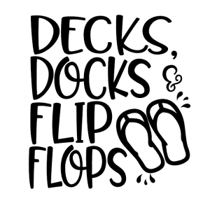 Decks Docks Flip Flops
