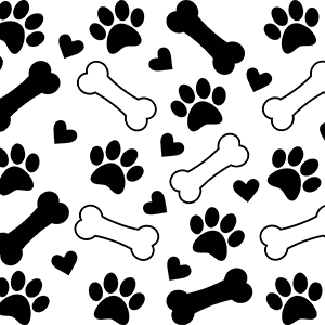 Dog Bones & paws