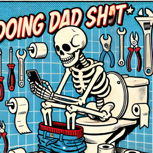 Doing dad shit