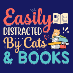 Easily distracted by cats & books