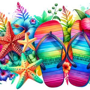 Flip Flops & Flowers