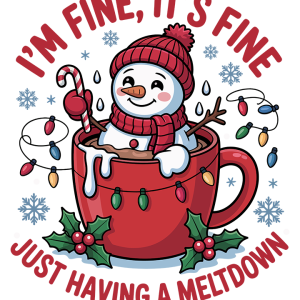 I'm Fine, It's fine Just Having a meltdown