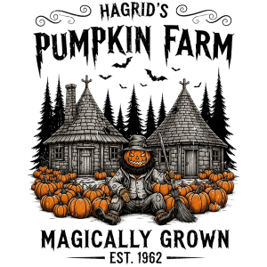 Hagrid's Pumpkin Farm (black)