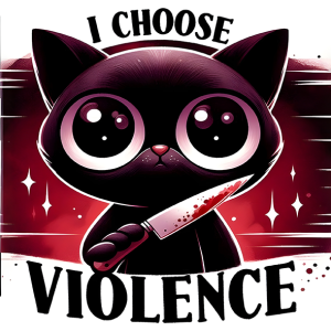 I choose violence