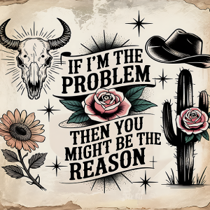 If I'm the problem, you might be the reason