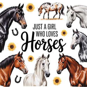 Just a girl who loves horses