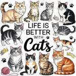 Life is better with cats