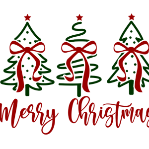 Merry Christmas trees