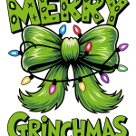 Merry Grinchmas Bow