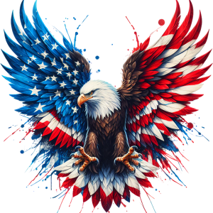 Patriotic Eagle