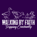 Walking by faith (white/black)