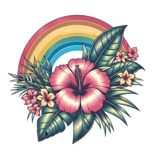 Rainbow Hibiscus