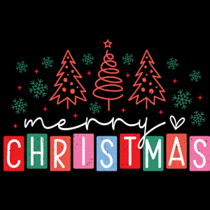 Merry Christmas (white)