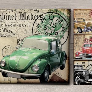 Coasters 4x4" Round or Square (Set of 4)