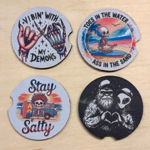 Neoprene Car Coasters (Set of 2)